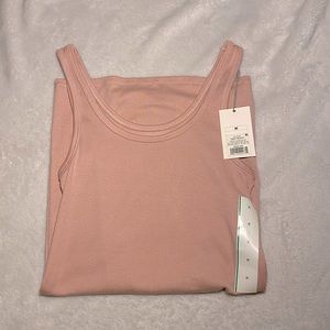 A New Day smoked pink tank top.